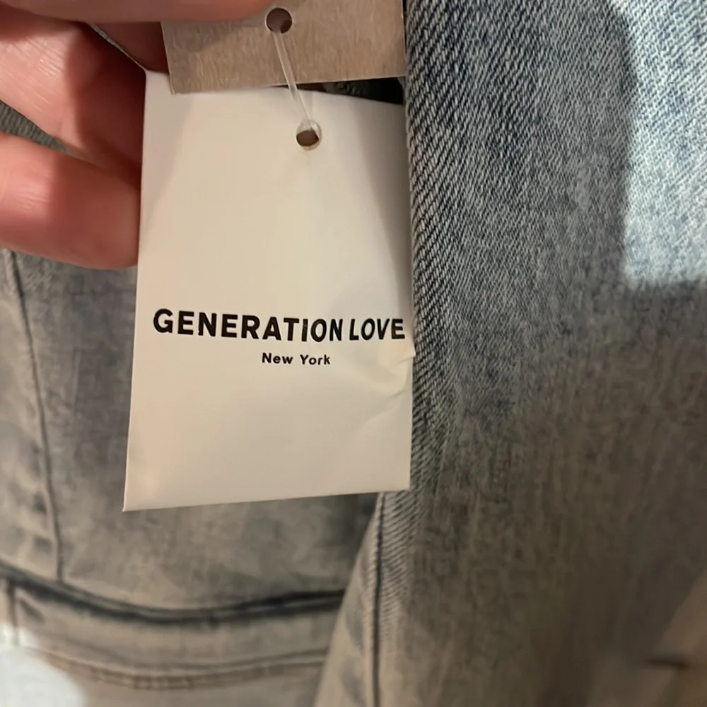 New w tags Generation Love Jean jacket blazer - Picture 4 of 4